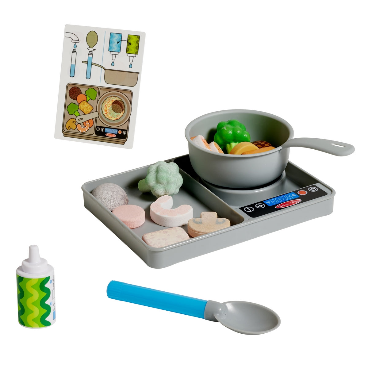 Juego De Simulación Cocina - Revolver Y Cocinar A Fuego Lento Melissa And Doug